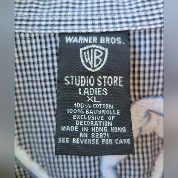 Warner Brothers Looney Tunes Button Down Shirt - Picture 10 of 11